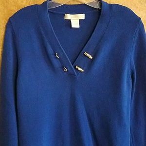 palette Sweaters - Royal Blue Summer Sweater palette Sweaters - Royal Blue Summer Sweater
